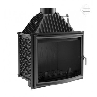 Каминная топка Amelia/R панорамное стекло_0 Каминная топка Amelia/R панорамное стекло_0