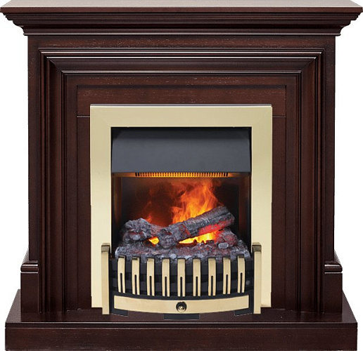 Dimplex Bradford очаг Danville Brass FB2 орех_1 Dimplex Bradford очаг Danville Brass FB2 орех_1