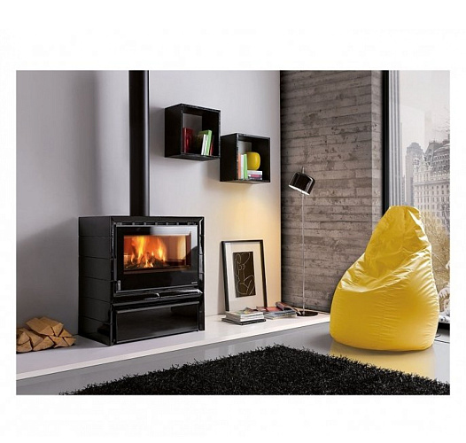 La Nordica-Extraflame fly con cassettone bianco infinity_2 La Nordica-Extraflame fly con cassettone bianco infinity_2