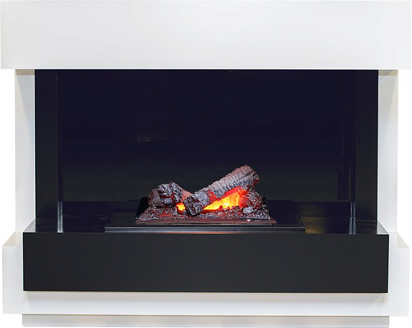 Dimplex Cube очаг Cassette 400 NH белый с черным_0 Dimplex Cube очаг Cassette 400 NH белый с черным_0