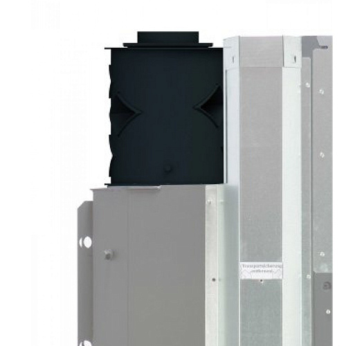 Brunner eck-kamin 45/67/44 right lifting, стальной вертикальный дымосборник, монтажная рама 70мм нерж. сталь_1 Brunner eck-kamin 45/67/44 right lifting, стальной вертикальный дымосборник, монтажная рама 70мм нерж. сталь_1