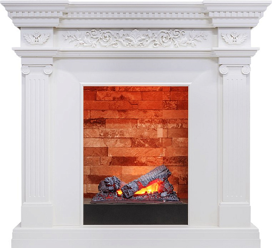 Dimplex Amalfi очаг Cassette 400 NH махагон коричневый антик_1 Dimplex Amalfi очаг Cassette 400 NH махагон коричневый антик_1