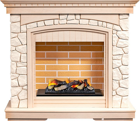 Dimplex Glasgow очаг Cassette 400 LNH-INT (с дровами) темный дуб/белый_1 Dimplex Glasgow очаг Cassette 400 LNH-INT (с дровами) темный дуб/белый_1