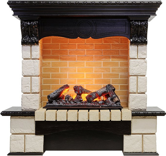 Dimplex Pierre Luxe очаг Cassette 600 NH темный дуб/шампань_4 Dimplex Pierre Luxe очаг Cassette 600 NH темный дуб/шампань_4