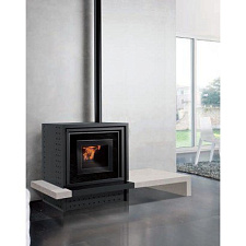 Облицовка FUN с полкой справа, под Inpellet 54 (EdilKamin)