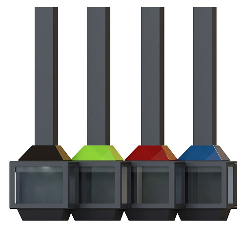 Камин Ariadna, фронтальный, подвесной, черный, RAL (Traforart)_3 Камин Ariadna, фронтальный, подвесной, черный, RAL (Traforart)_3