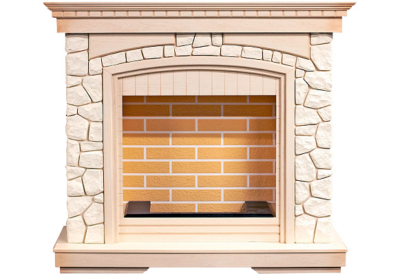 Dimplex Glasgow очаг Cassette 400 LNH-INT (с дровами) темный дуб/белый_2 Dimplex Glasgow очаг Cassette 400 LNH-INT (с дровами) темный дуб/белый_2