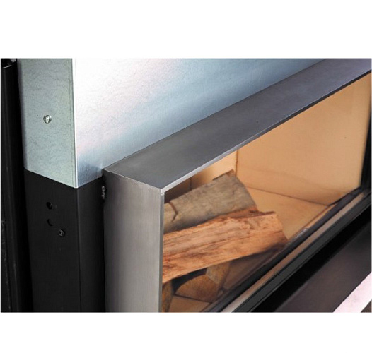 Brunner architektur-kamin eck 45/101/40 right, монтажная рама 50мм, нерж. сталь_2 Brunner architektur-kamin eck 45/101/40 right, монтажная рама 50мм, нерж. сталь_2