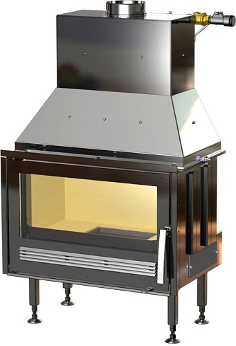 Каминная топка Oxford 10 (10 кВт в воду, 4 кВт в воздух)_0 Каминная топка Oxford 10 (10 кВт в воду, 4 кВт в воздух)_0