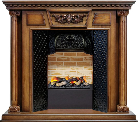 Dimplex Olympia очаг Cassette 400 LNH-INT (с дровами) дуб антик/кирпич_0 Dimplex Olympia очаг Cassette 400 LNH-INT (с дровами) дуб антик/кирпич_0